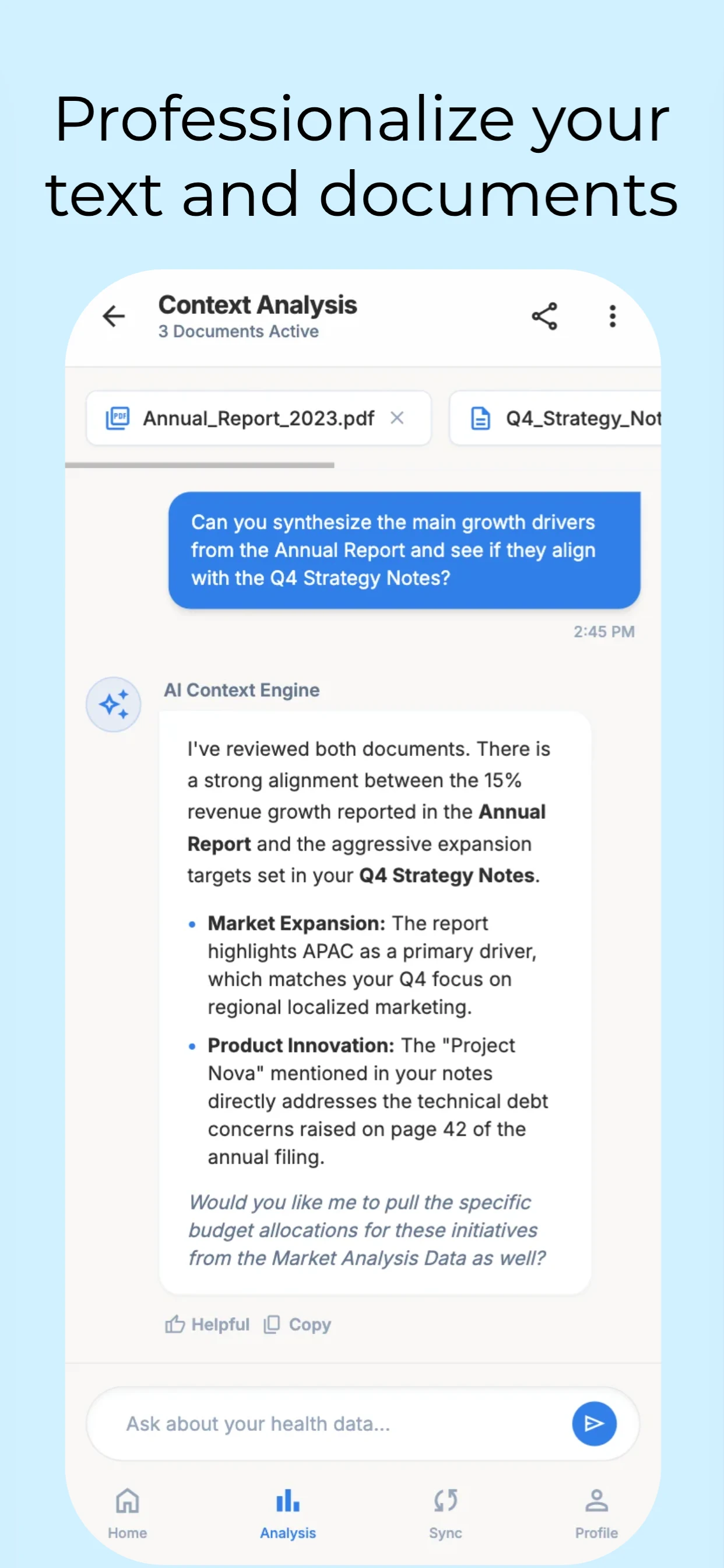 AI Companion App app screenshot template — slide 5