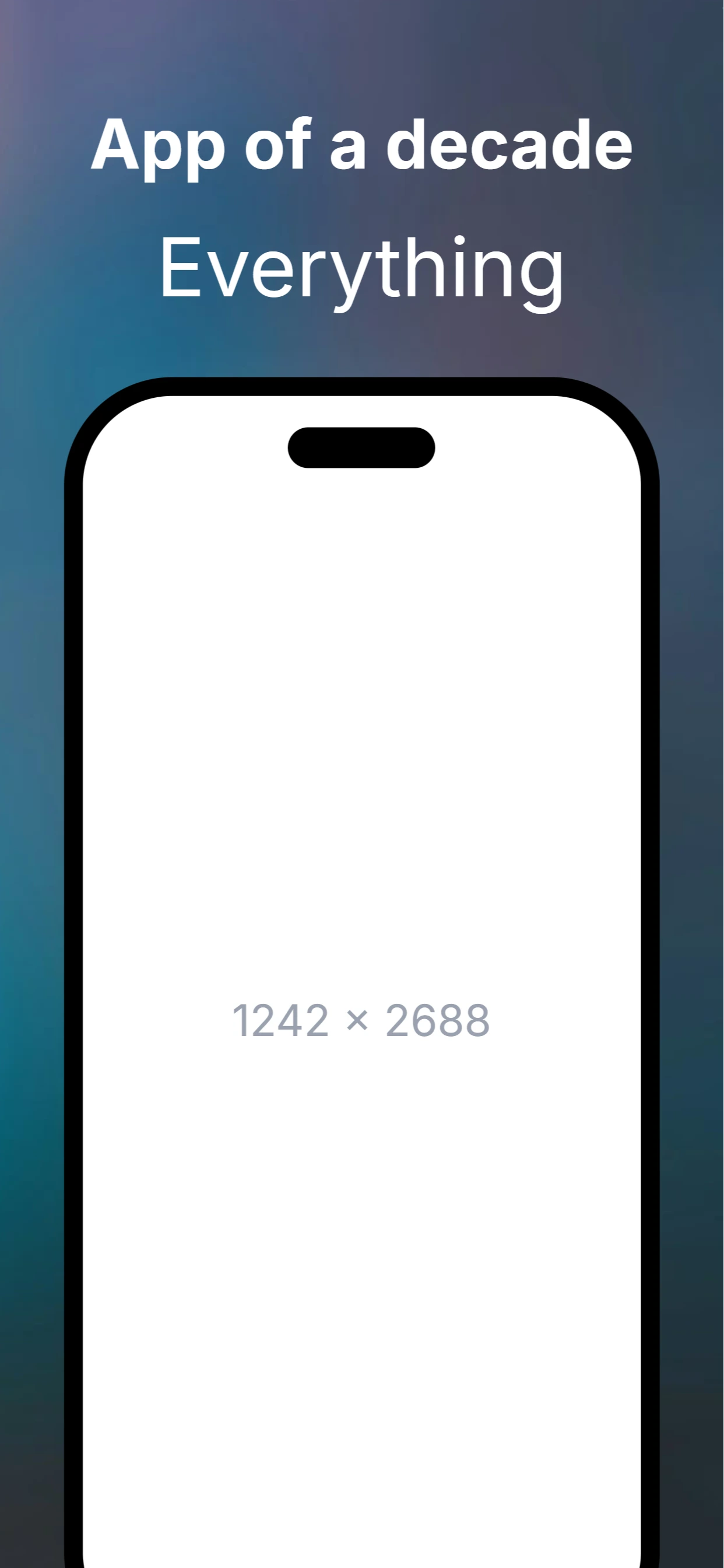 AI app screenshot template — slide 5