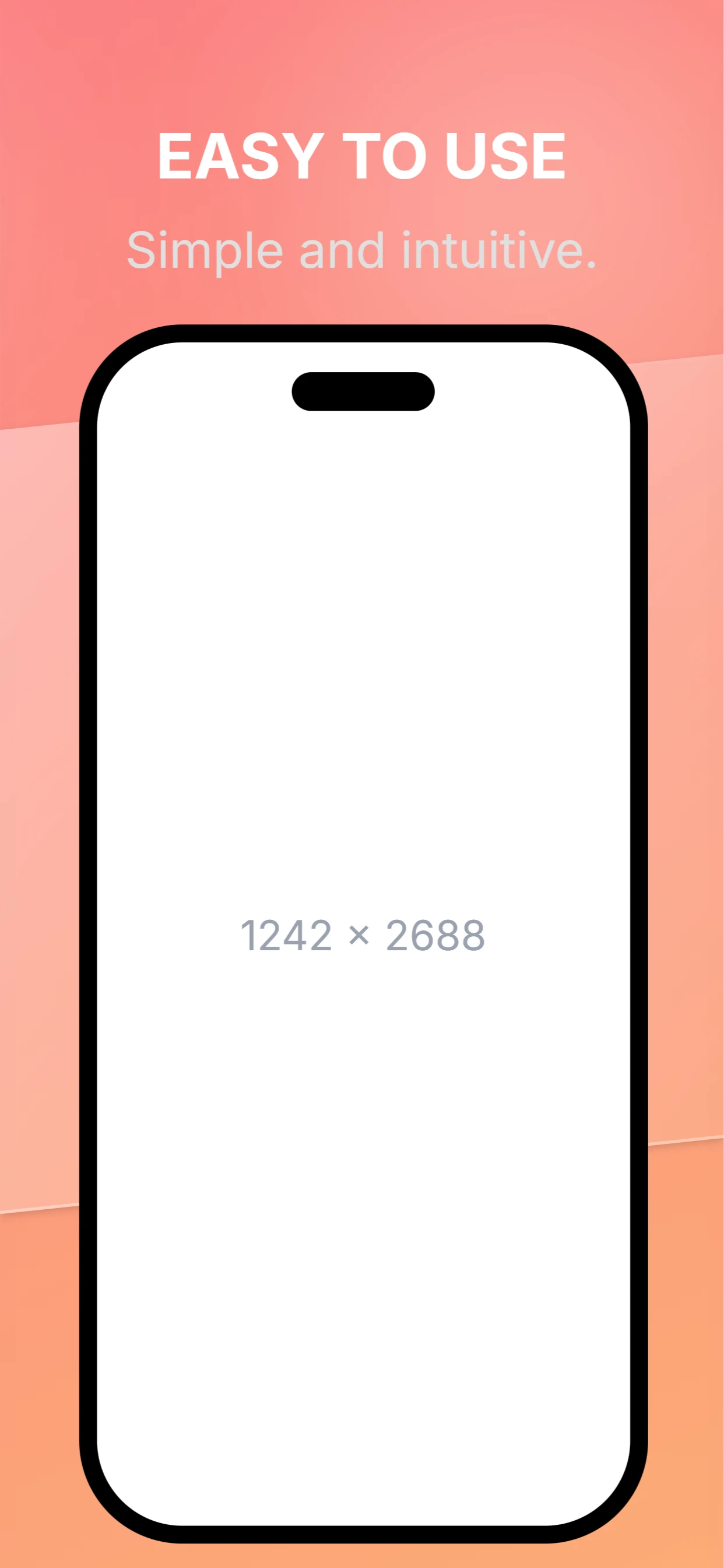 Fun app screenshot template — slide 3